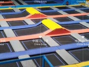 Trampolin Melompat Dalam Dalaman