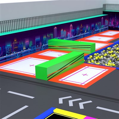 Trampolin Profesional Lompat Trampolin Park Near Me